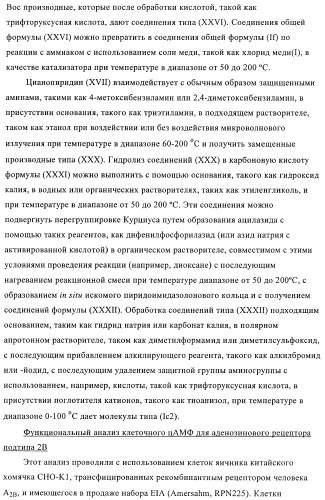 Конденсированные производные пиридина, применимые в качестве антагонистов аденозинового рецептора a2b (патент 2370496)