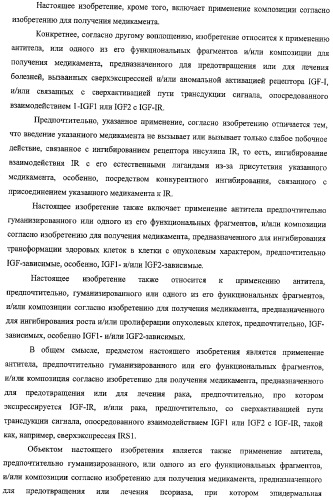Новые анти-igf-ir и их применение (патент 2406729)