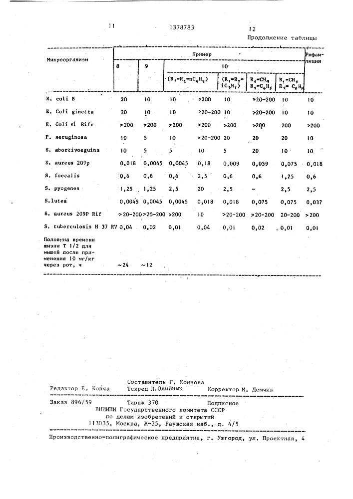 Способ получения производных азинорифамицина (патент 1378783)