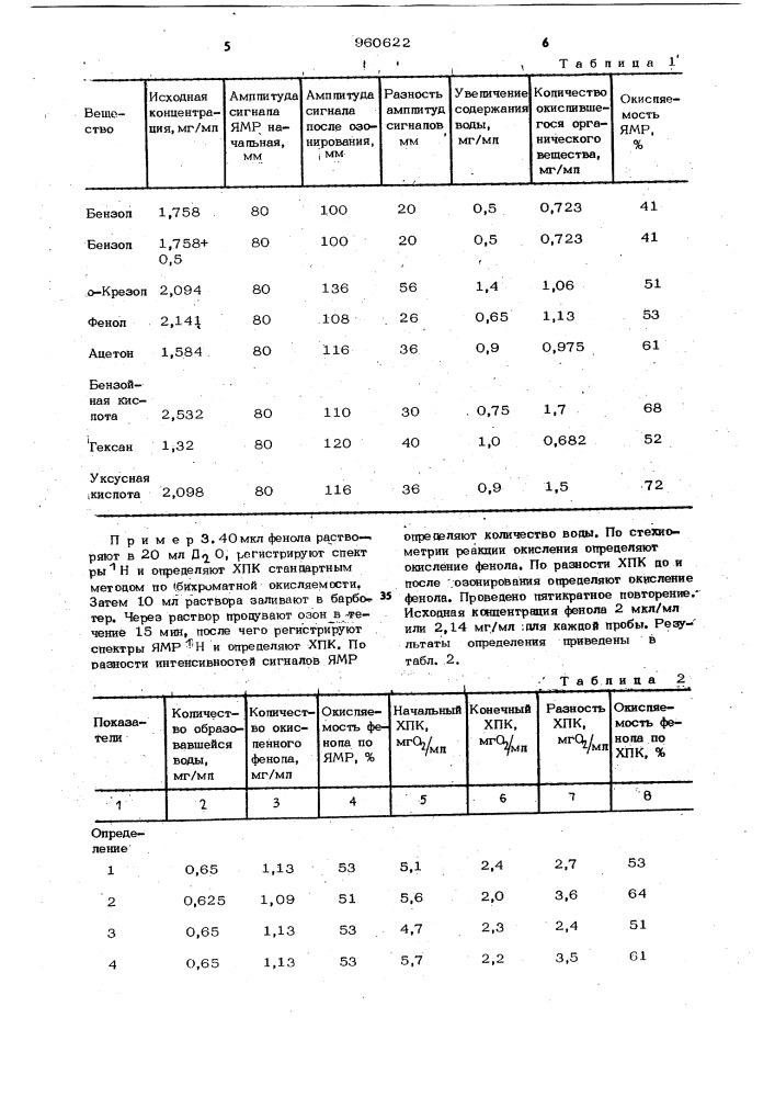 Способ определения окисляемости органических веществ (патент 960622)