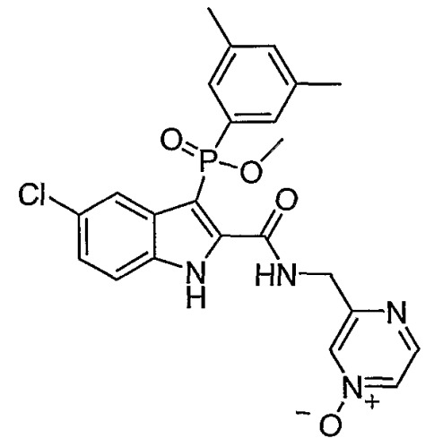 Фосфоиндолы как ингибиторы вич (патент 2393163)