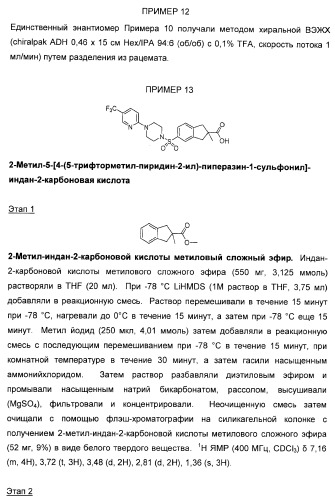 Сульфонил-замещенные бициклические соединения в качестве модуляторов ppar (патент 2384576)