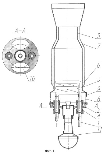 Эжекционная горелка (патент 2262040)