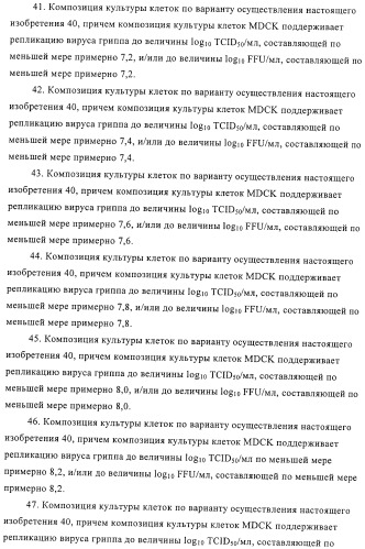 Линии клеток почки собаки майдин-дэрби (mdck), поддерживающие рост вирусов до высоких титров, и способ применения этих клеток в биореакторе (патент 2487935)