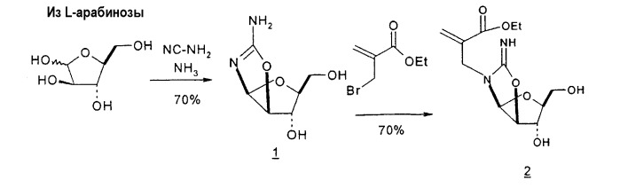 Синтез  -l-2&#39;-дезоксинуклеозидов (патент 2361875)