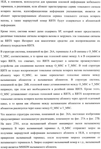 Система и способ обеспечения тональных сигналов возврата вызова в сети связи (патент 2378787)