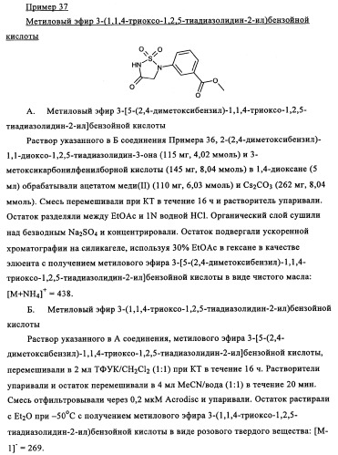 5-замещенные производные 1,1-диоксо-1,2,5-тиазолидин-3-она в качестве ингибиторов ртразы 1в (патент 2349589)