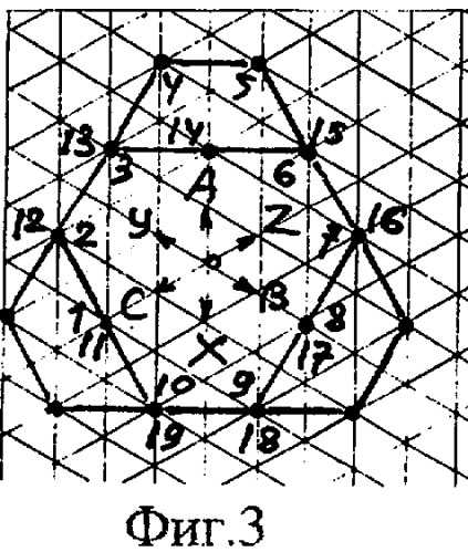 Трехфазная двухслойная электромашинная обмотка в z=105&#183;c пазах при 2p=22&#183;c и 2p=26&#183;c полюсах (патент 2328803)