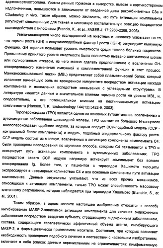 Способ лечения заболеваний, связанных с masp-2-зависимой активацией комплемента (варианты) (патент 2484097)