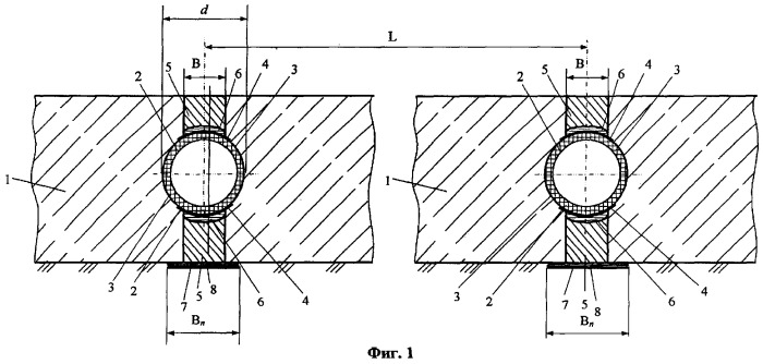 Стыковое соединение противофильтрационных облицовок каналов (патент 2282695)