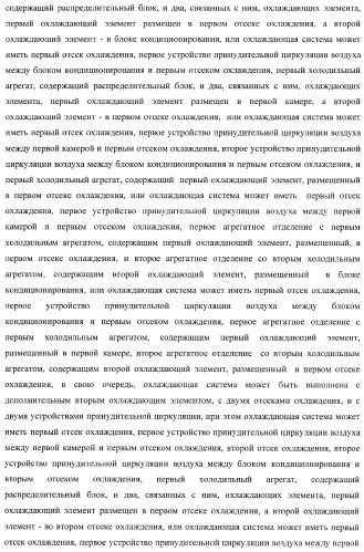 Холодильник многофункциональный (два варианта) и способ охлаждения в камере холодильника многофункционального (четыре варианта) (патент 2376536)