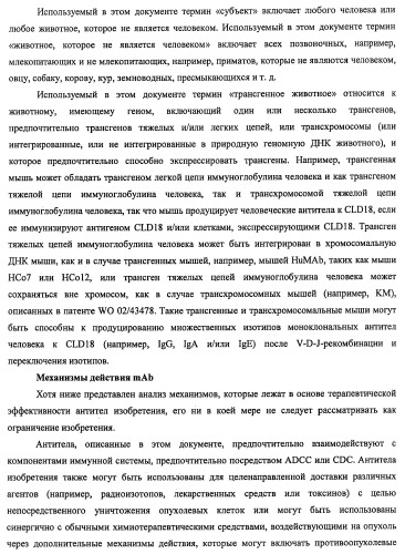 Моноклональные антитела к клаудину-18 для лечения рака (патент 2445319)