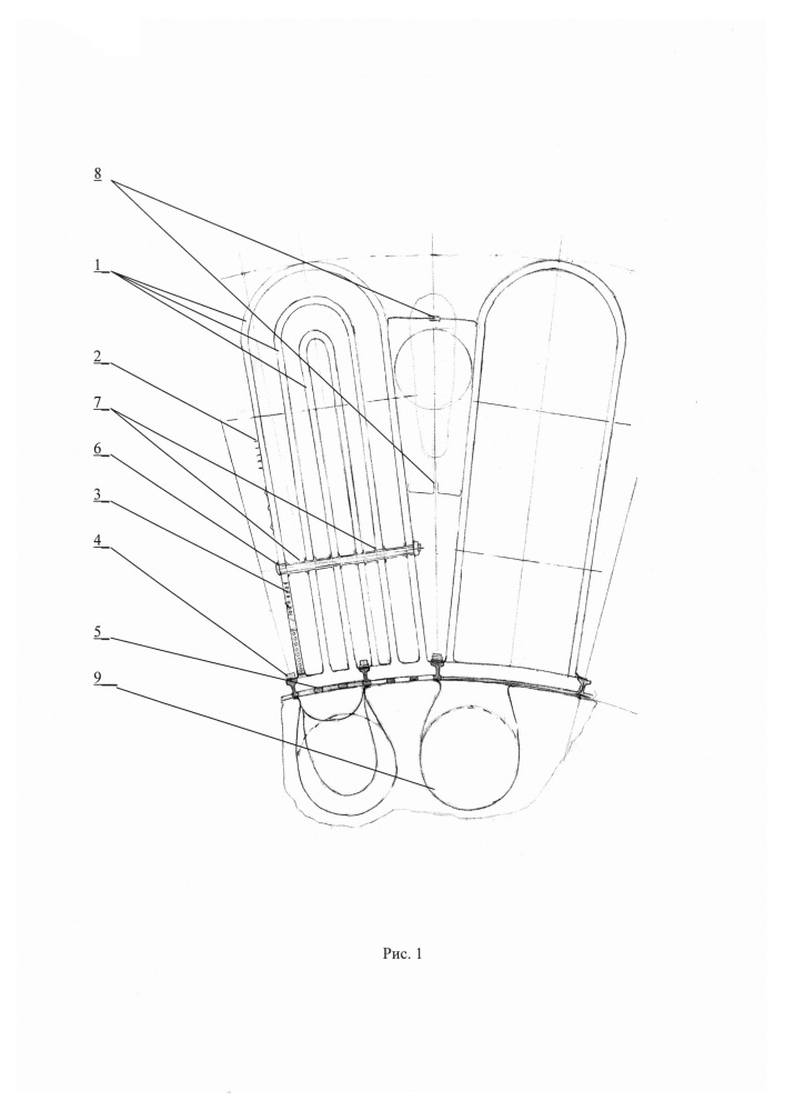 Воздухо-воздушный теплообменный аппарат (патент 2612668)