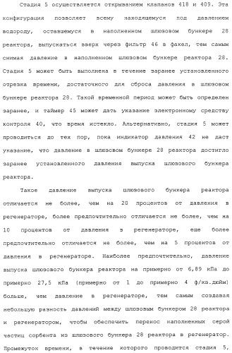 Система для обессеривания с механизмом переноса сорбента (патент 2312885)