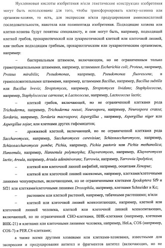 Аминокислотные последовательности, направленные на rank-l, и полипептиды, включающие их, для лечения заболеваний и нарушений костей (патент 2481355)