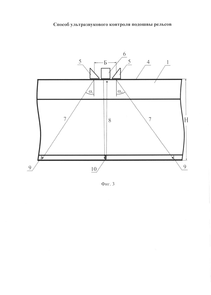 Способ ультразвукового контроля подошвы рельсов (патент 2645818)