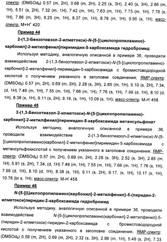 Производные амидов, несущие циклопропиламинокарбонильный заместитель, пригодные в качестве ингибиторов цитокинов (патент 2382028)