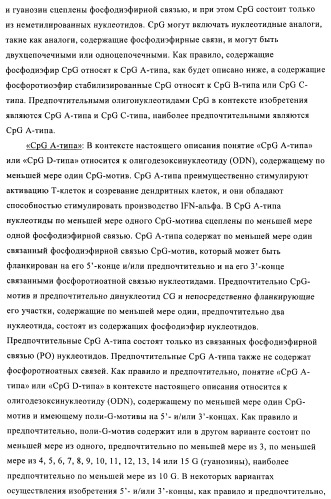 Упакованные иммуностимулирующей нуклеиновой кислотой частицы, предназначенные для лечения гиперчувствительности (патент 2451523)