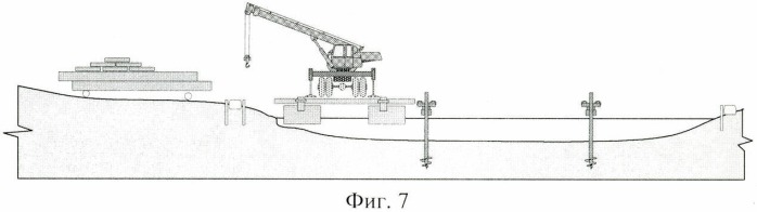 Способ сборки инвентарного низководного моста на винтовых сваях (патент 2446245)