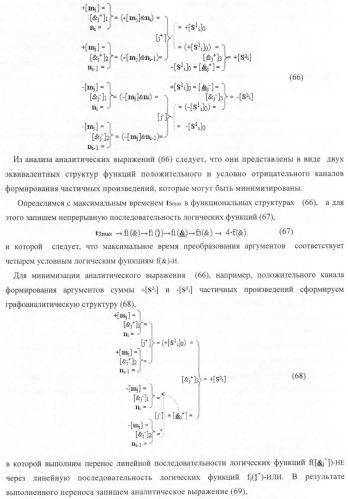 Функциональная входная структура параллельно-последовательного умножителя формата позиционно-знаковой системы счисления f(+/-) (патент 2378684)