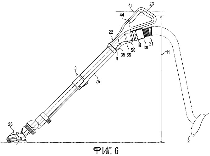 Пылесос и его узел шланга (патент 2483666)