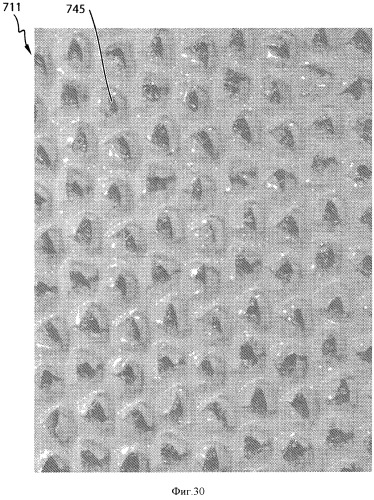Абсорбирующее изделие с видимой текстурой поверхности (патент 2555680)