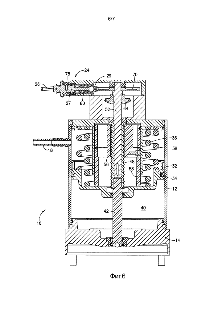 Пружинный стояночный тормоз с механизмом повторной установки тормоза с шариковым винтом (патент 2611478)