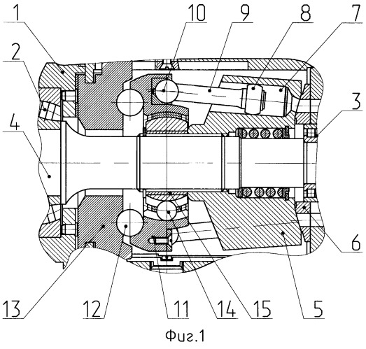 Аксиально-поршневая гидромашина (патент 2272176)