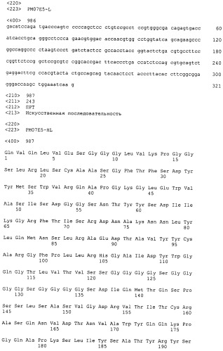 Psma×cd3 биспецифическое одноцепочечное антитело с межвидовой специфичностью (патент 2559531)