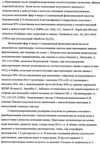 Производные 4-(4-алкокси-3-гидроксифенил)-2-пирролидона в качестве ингибиторов pde-4 для лечения неврологических синдромов (патент 2340600)