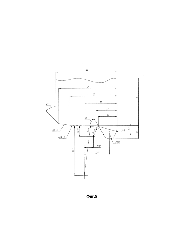 Профиль рабочей поверхности железнодорожного колеса р65-вг1 (патент 2648545)