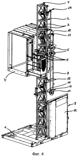 Подъемник и способ его сборки/разборки (патент 2519334)
