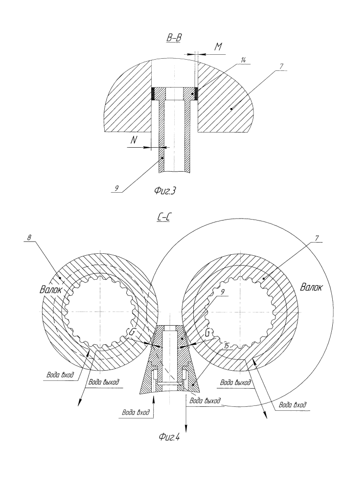Способ совмещенного непрерывного литья, прокатки и прессования металлической заготовки и устройство для его реализации (патент 2639203)