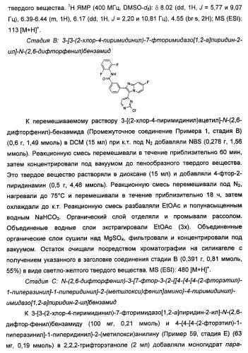 Имидазопиридиновые ингибиторы киназ (патент 2469036)