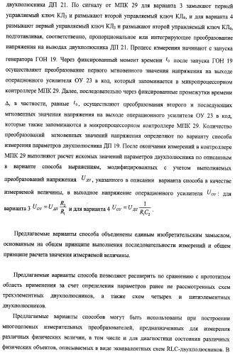 Способ определения параметров rlc-двухполюсника (варианты) (патент 2411525)
