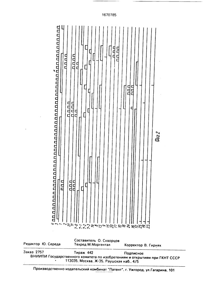 Устройство формирования входных сигналов реверсивного счетчика (патент 1670785)