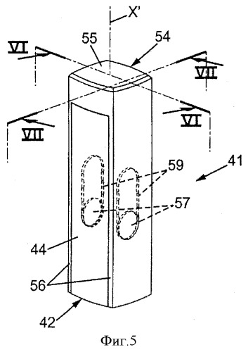 Комплект, включающий в себя устройство для нанесения материала, и использование такого комплекта (патент 2533531)