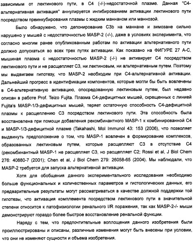 Способ лечения заболеваний, связанных с masp-2-зависимой активацией комплемента (варианты) (патент 2484097)