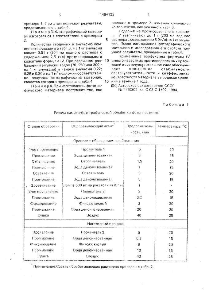 Способ подготовки к поливу бромиодсеребряной аммиачной фотографической эмульсии (патент 1484133)