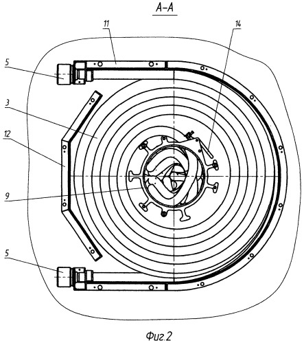 Поворотный линейный соединитель с ограниченным углом поворота (патент 2494509)