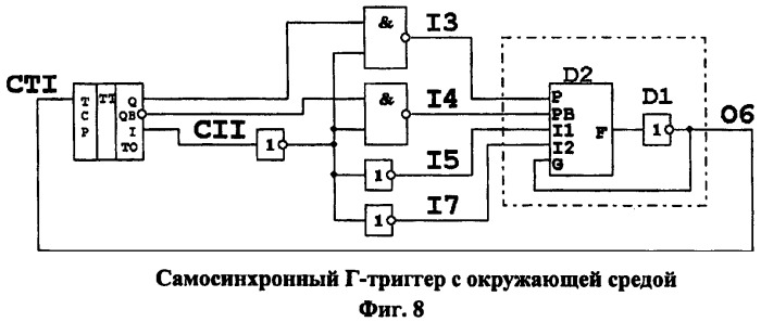 Комбинированный г-триггер с единичным спейсером (патент 2434318)