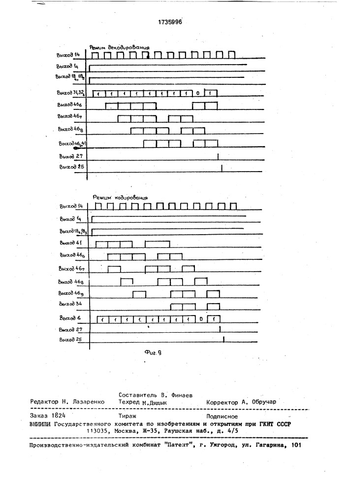 Устройство декодирования циклических кодов (патент 1735996)