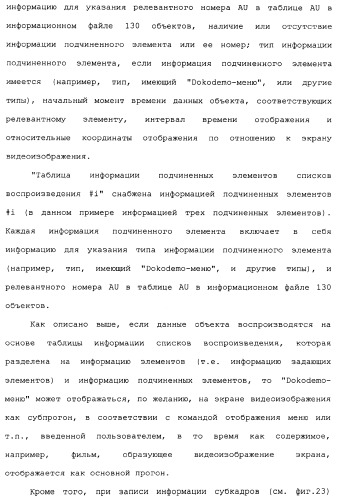 Носитель для записи информации, устройство и способ записи информации, устройство и способ воспроизведения информации, устройство и способ записи и воспроизведения информации (патент 2355050)