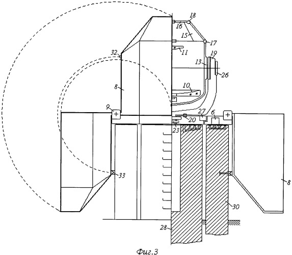 Перебазируемый телескоп с защитным укрытием (патент 2449330)