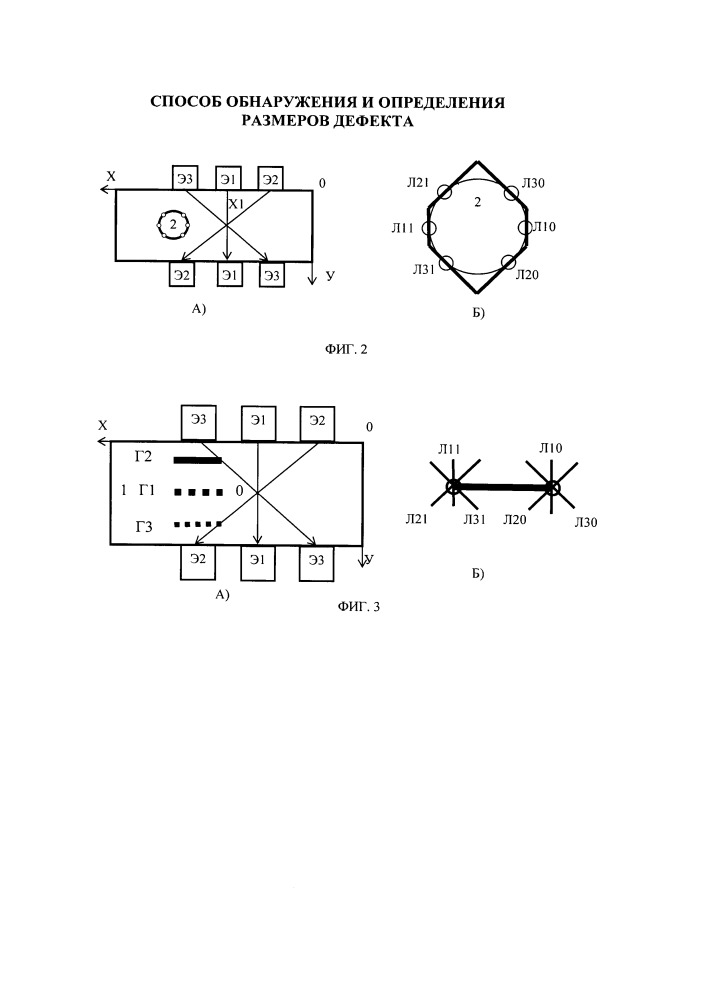 Способ обнаружения и определения размеров дефекта (патент 2650414)