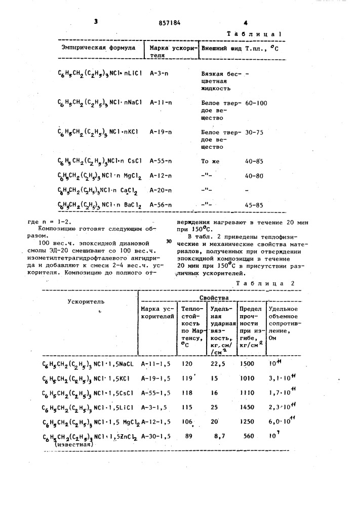 Композиция (патент 857184)