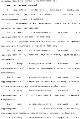 Устройство и способы измерений ядерного магнитного резонанса с корректировкой по спин-спиновому взаимодействию (патент 2341815)