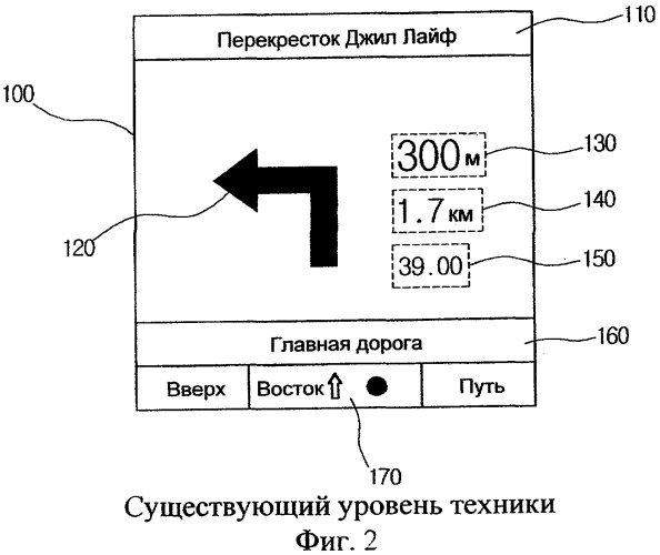 Способ и устройство управления на перекрестке в навигационной системе (патент 2271516)