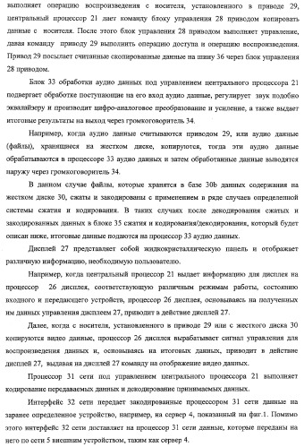 Устройство записи/воспроизведения и относящийся к нему способ управления отображаемыми на дисплее данными (патент 2347285)