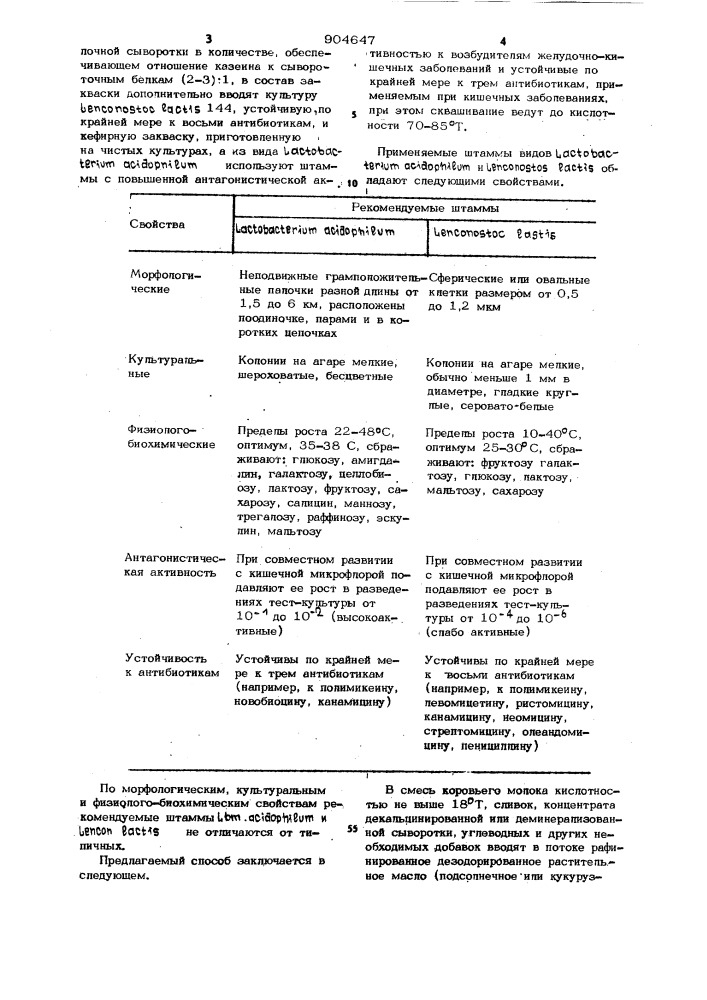 Способ получения кисломолочного продукта для детского и диетического питания (патент 904647)